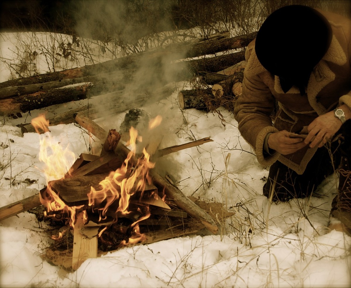 I suggest learning to build a fire without the aid of any matches or lighters. It could just save your life one day!