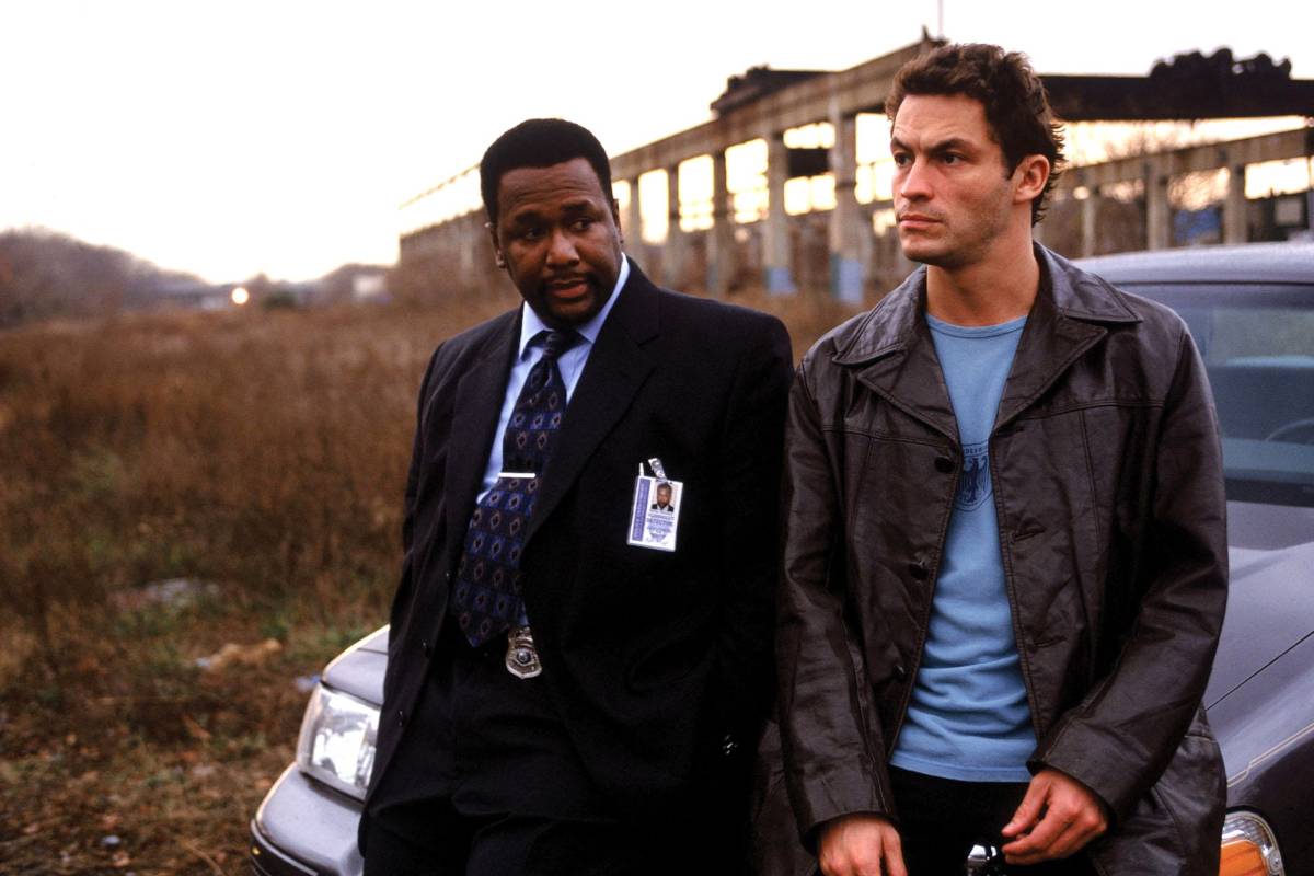 Bunk Moreland (left) and Jimmy McNulty on The Wire: The greatest show of all-time.