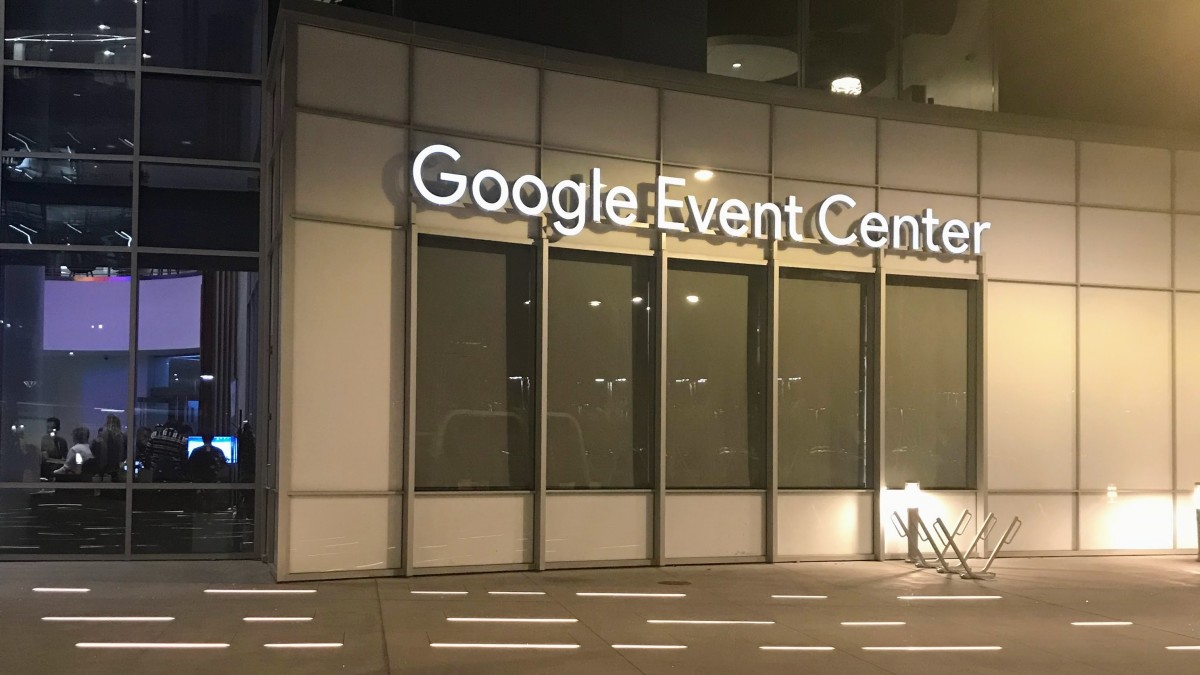 The Google Event Center in Sunnyvale, CA.
