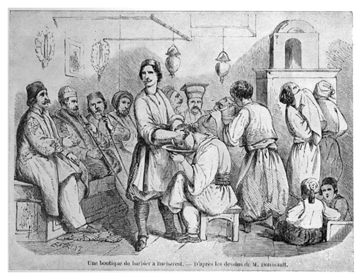 Bucharest Barbershop 1842.