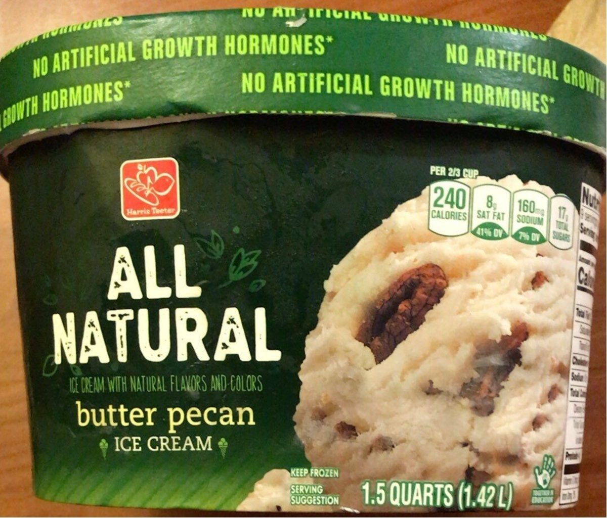 Aldi ice cream is terrible, but Harris Teeter All Natural Ice Cream is remarkably similar to Breyers, including the 5 or 6-item ingredient list.