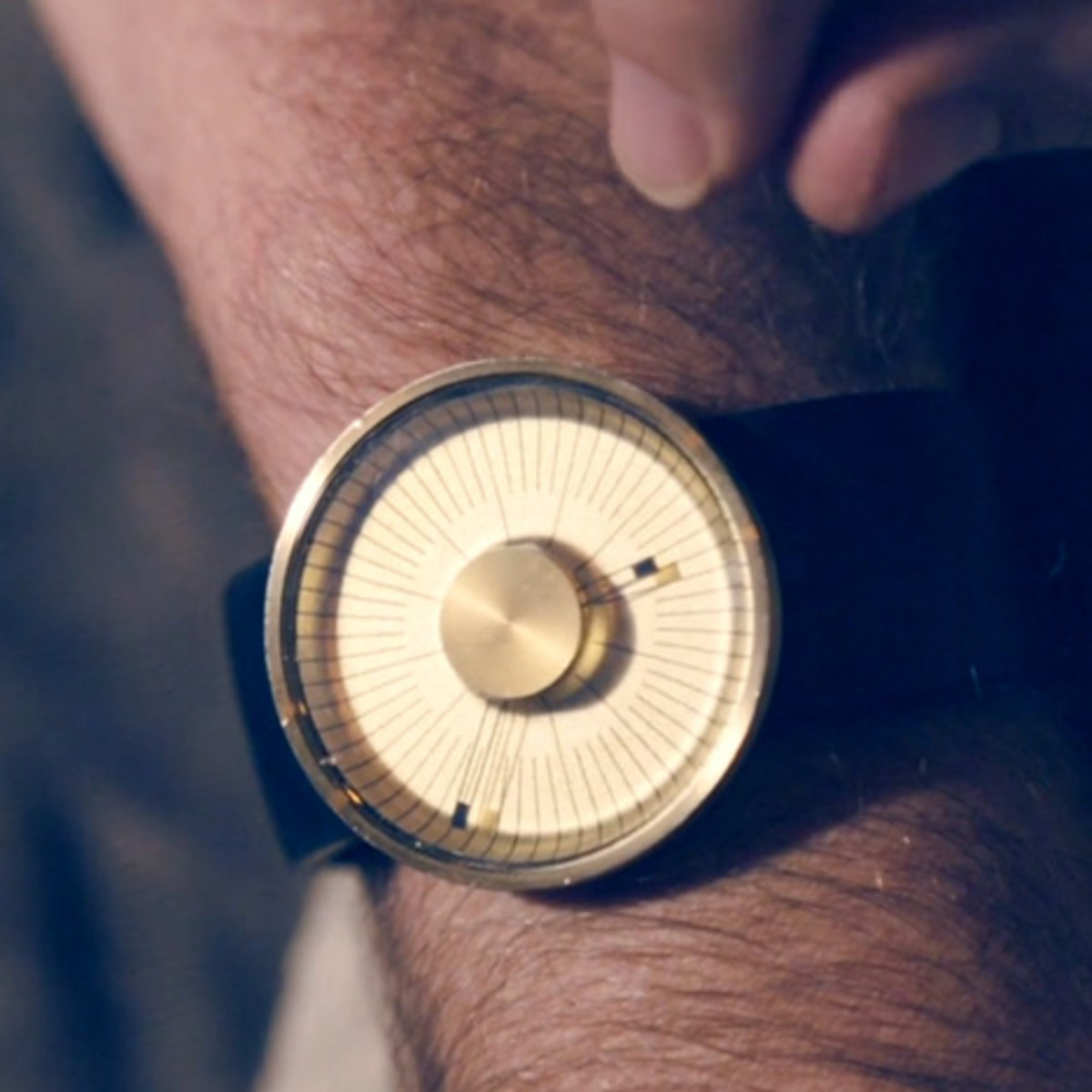 The ODM Michael Young Hacker watch takes its design influence from 50's automobiles and planes. 