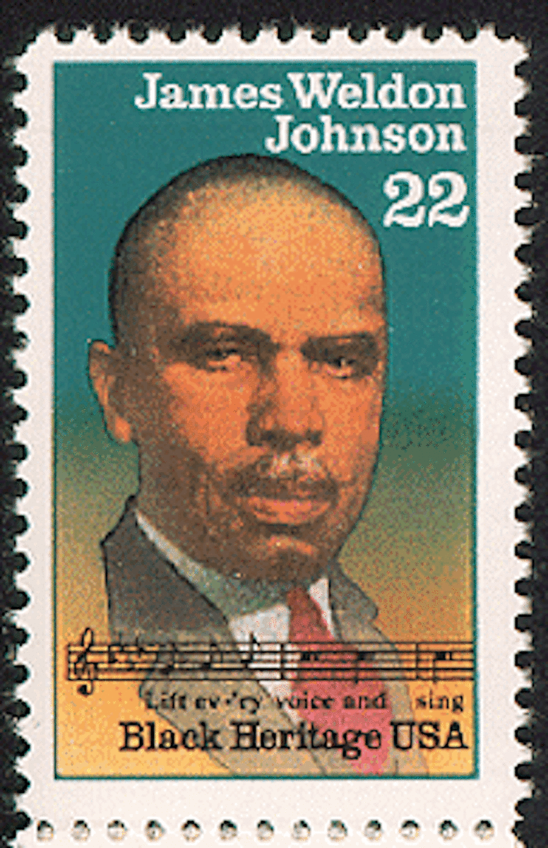 James Weldon Johnson - Commemorative Stamp    