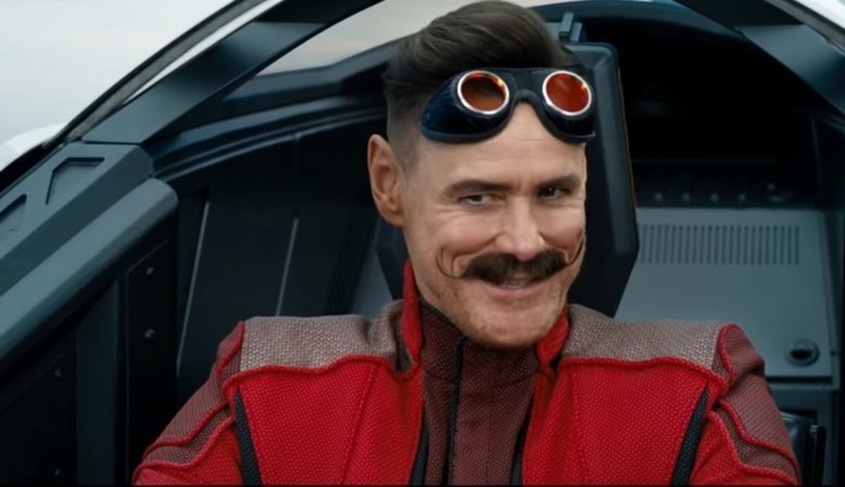 You can tell that Jim Carrey was let loose as Robotnik as he's having the time of his life. It's good to see this side of him again, quite frankly.