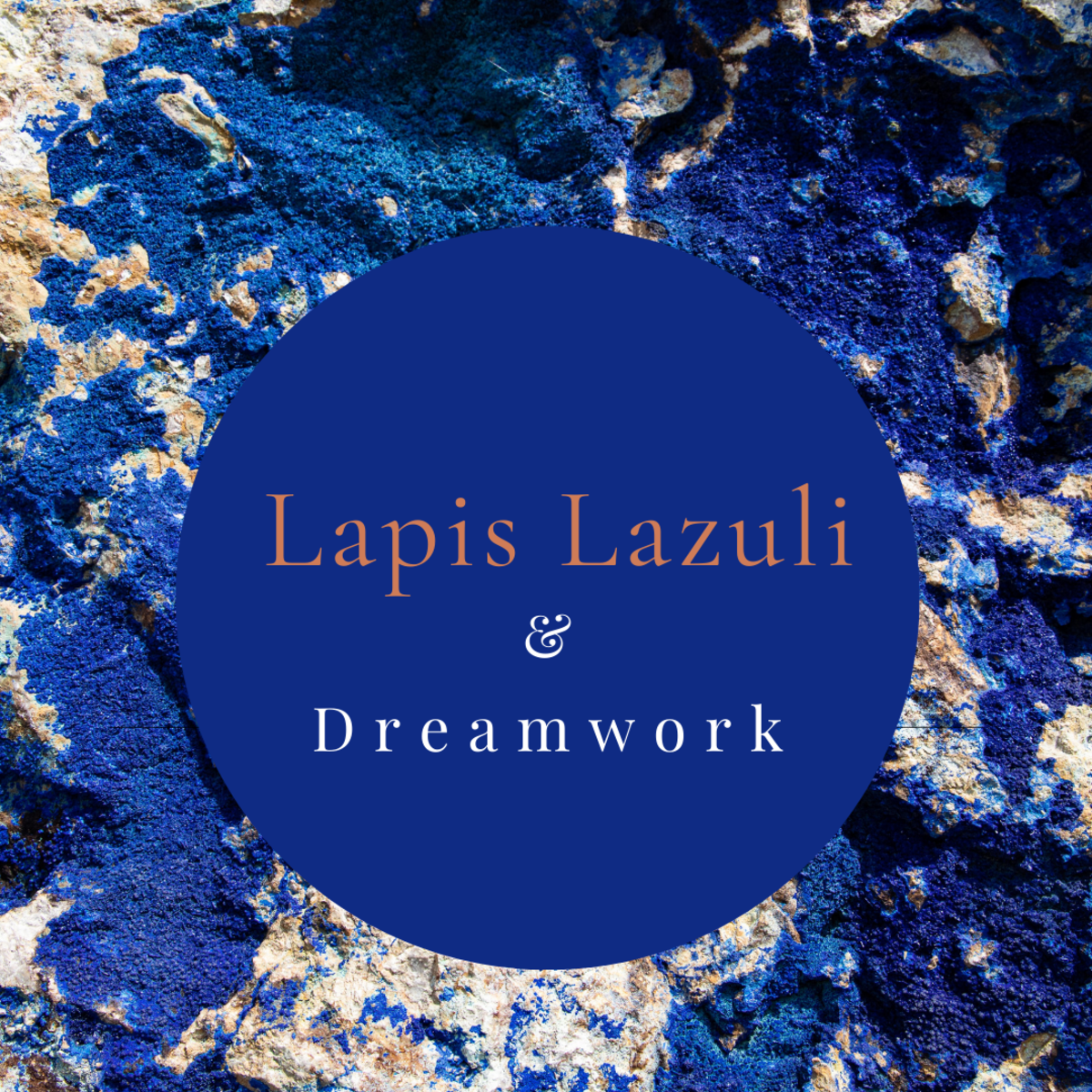 Lapis lazuli is a beautiful stone that can enhance your dream magick.