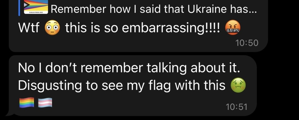 So you support Ukraine huh?