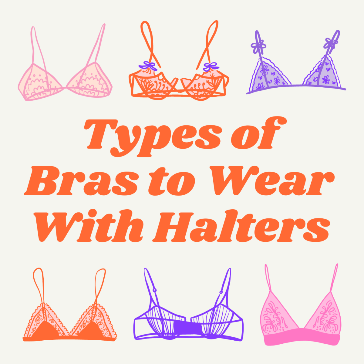 8 Types of Bras to Wear With Halter Outfits