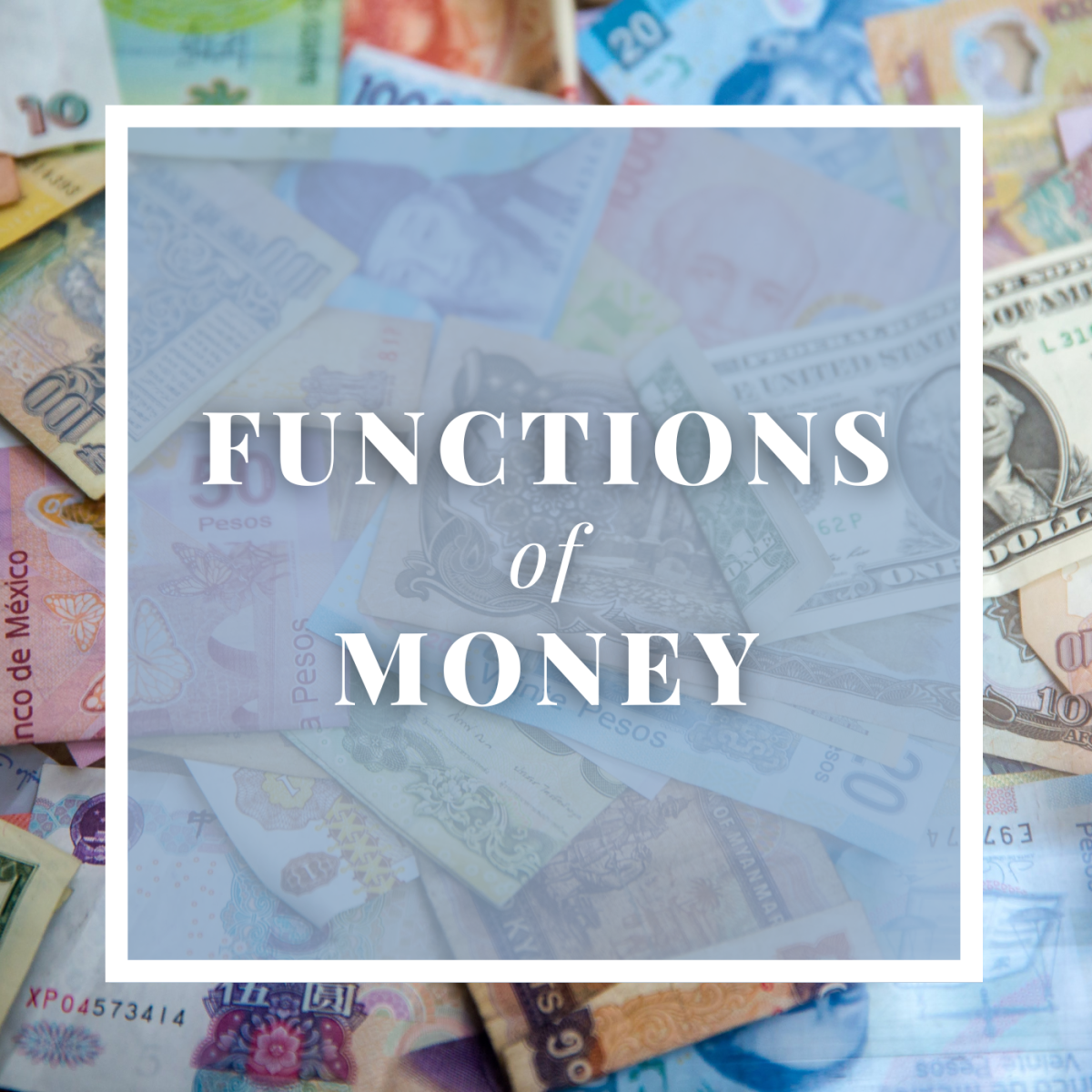 Functions of money in an economic system.