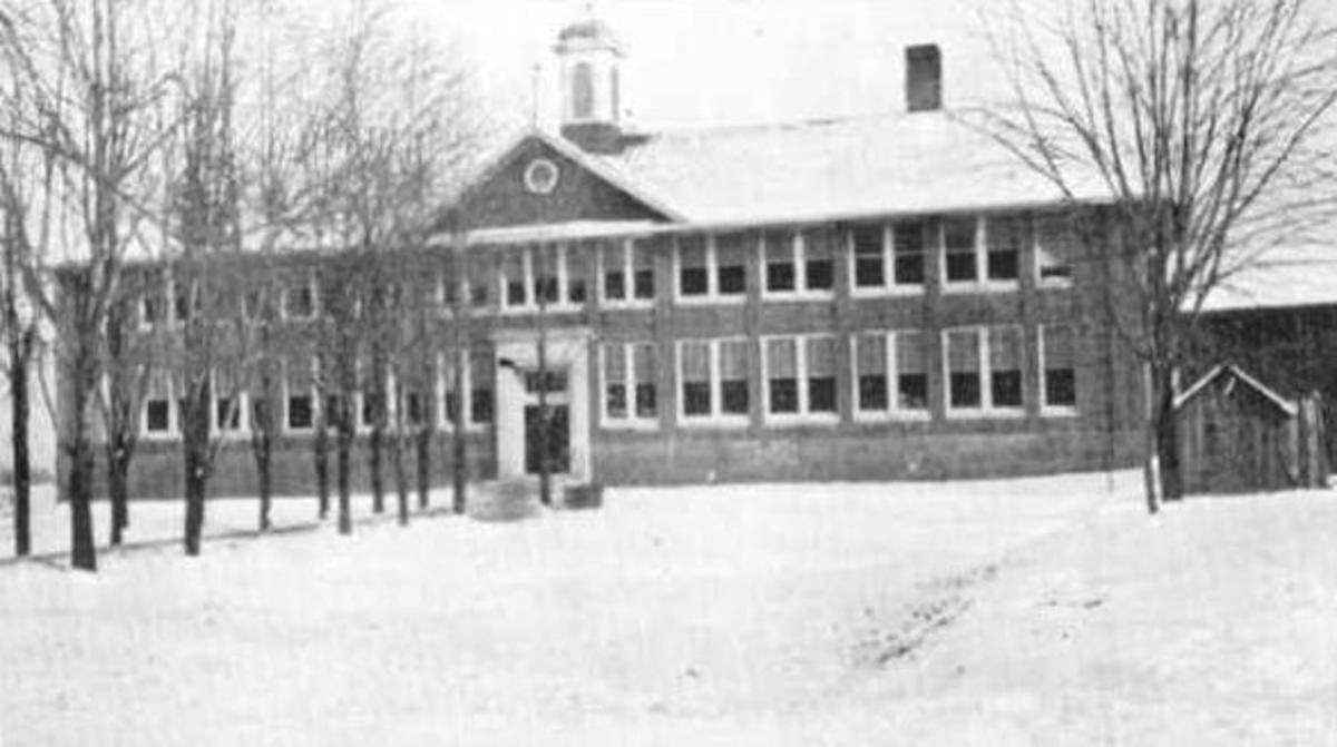 Bath Consolidated School before the bombing