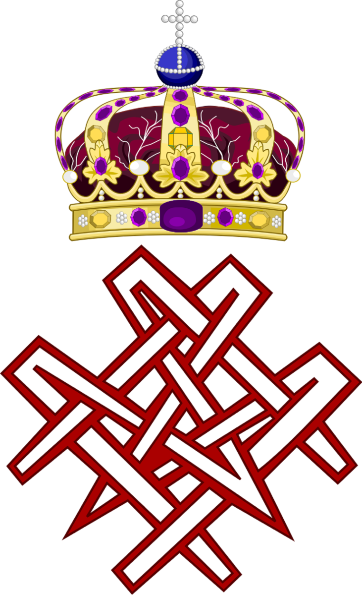 Queen Maud's royal monogram.
