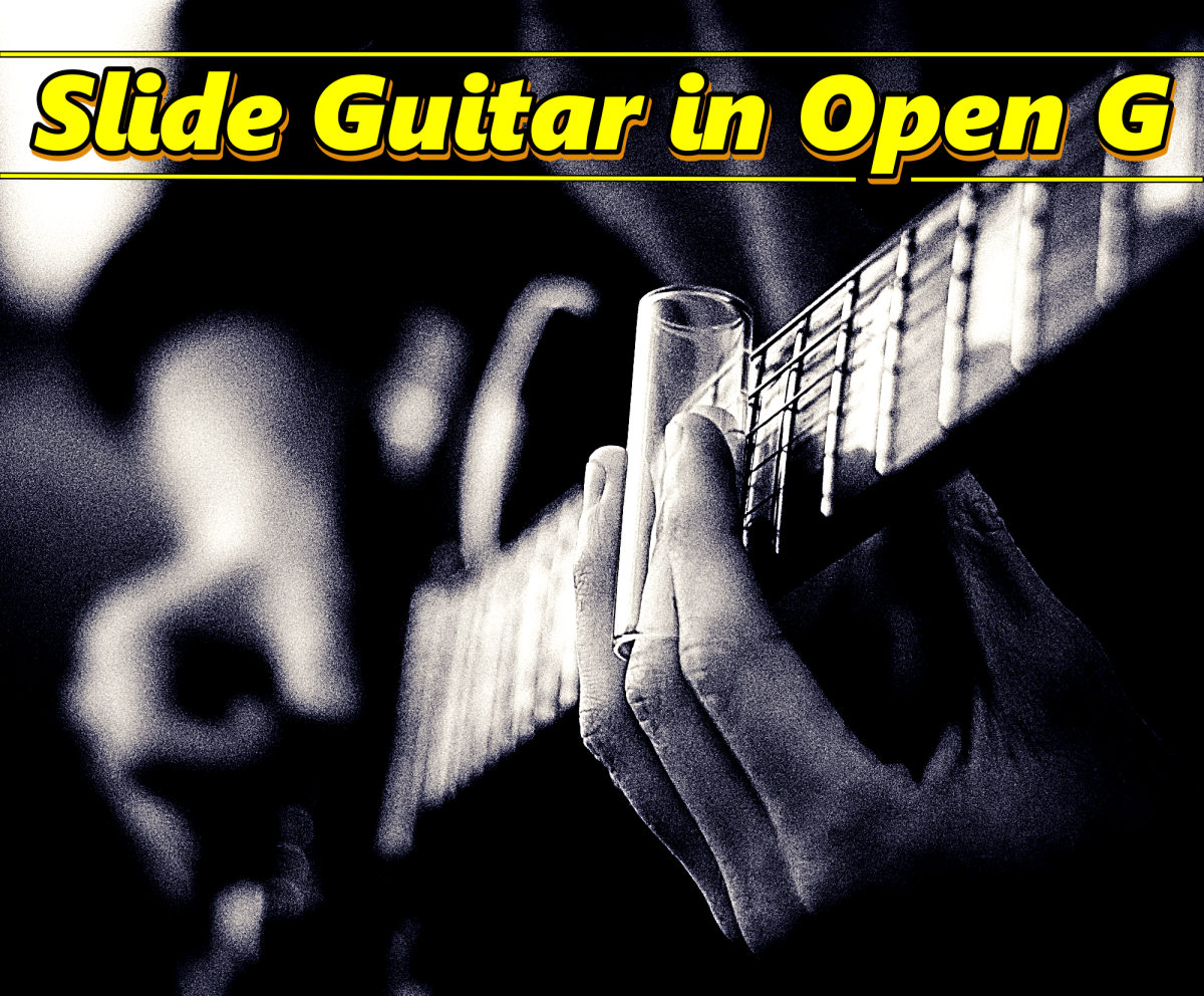 Open G tuning enables you to play nice chord voicings with open strings and harmonics, as well as slide guitar sounds.