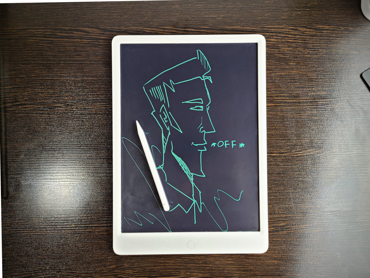 Doodling on a Xiaomi's Writing Tablet. 