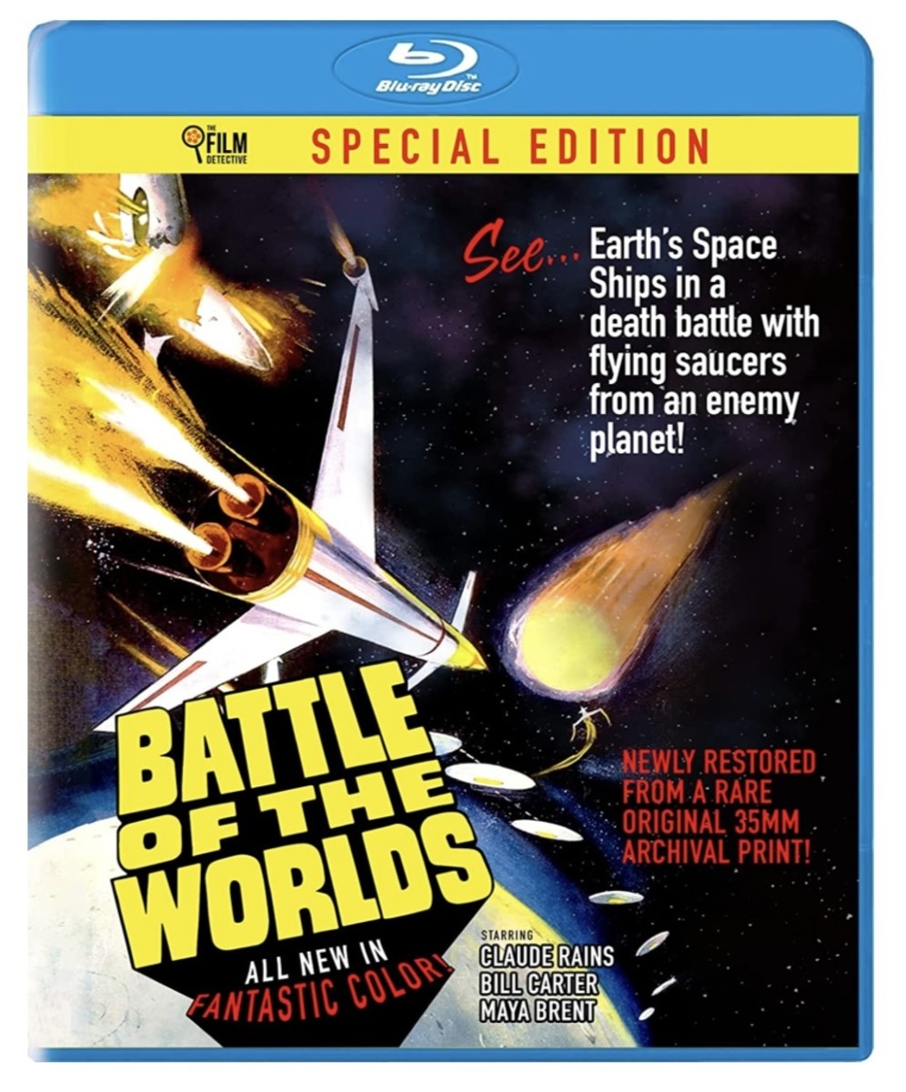 The Film Detective Presents Blu-ray Editions of The Battle of the Worlds and The Brain From Planet Arous