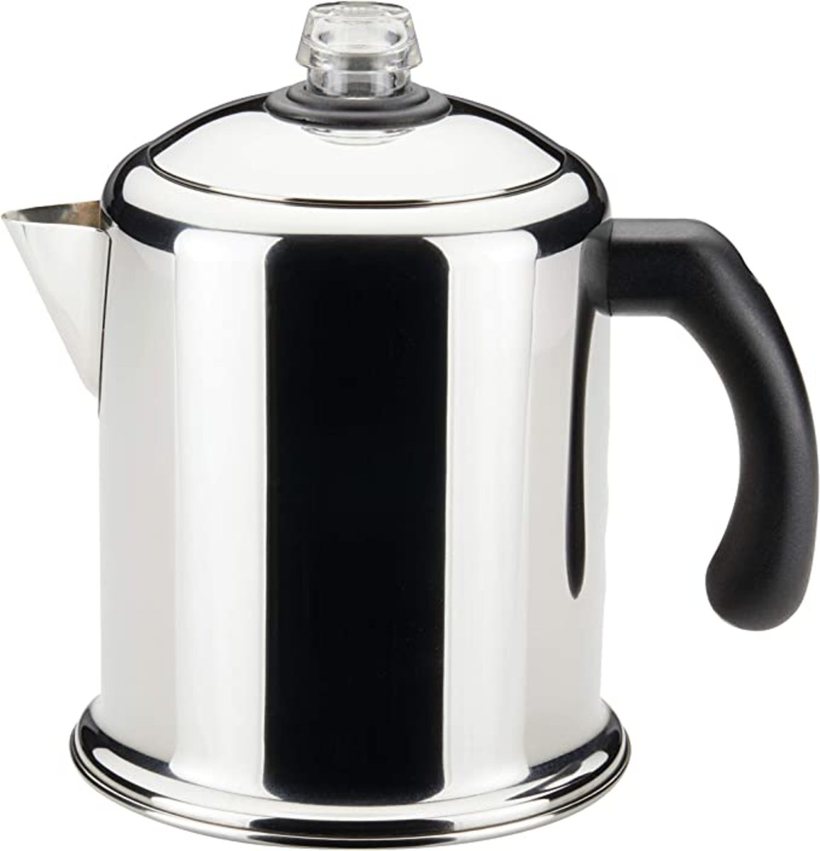 The Farberware 50124 Classic Yosemite Stainless Steel Coffee Percolator. For my advantages and disadvantages of percolators, please read on...
