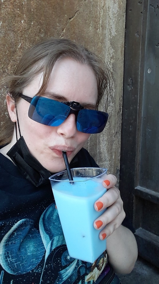 Well, enjoying my alcoholic blue milk in Galaxy's Edge would've totally sucked with children.