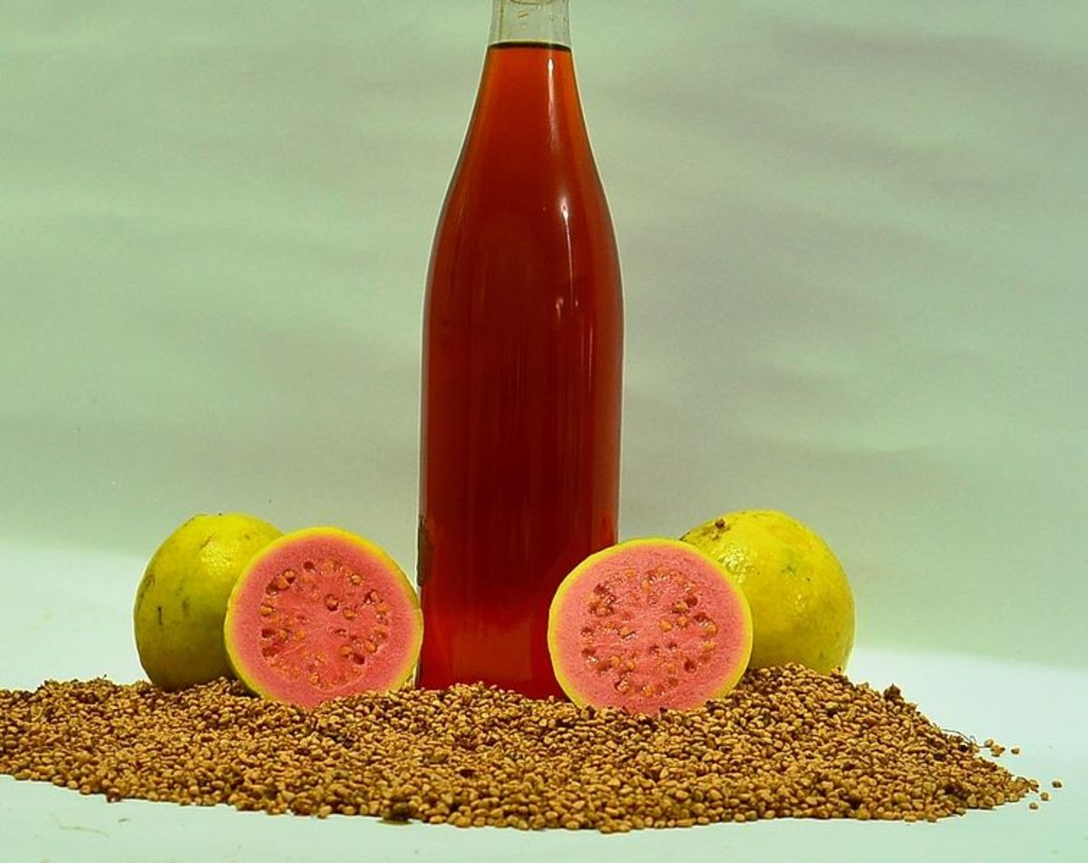 Guava with seeds (& guava oil)