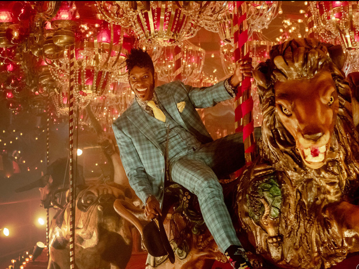 Anansi the Spider Trickster, or Mr. Nancy, was famously played by Orlando Jones in the 2017 series, American Gods.