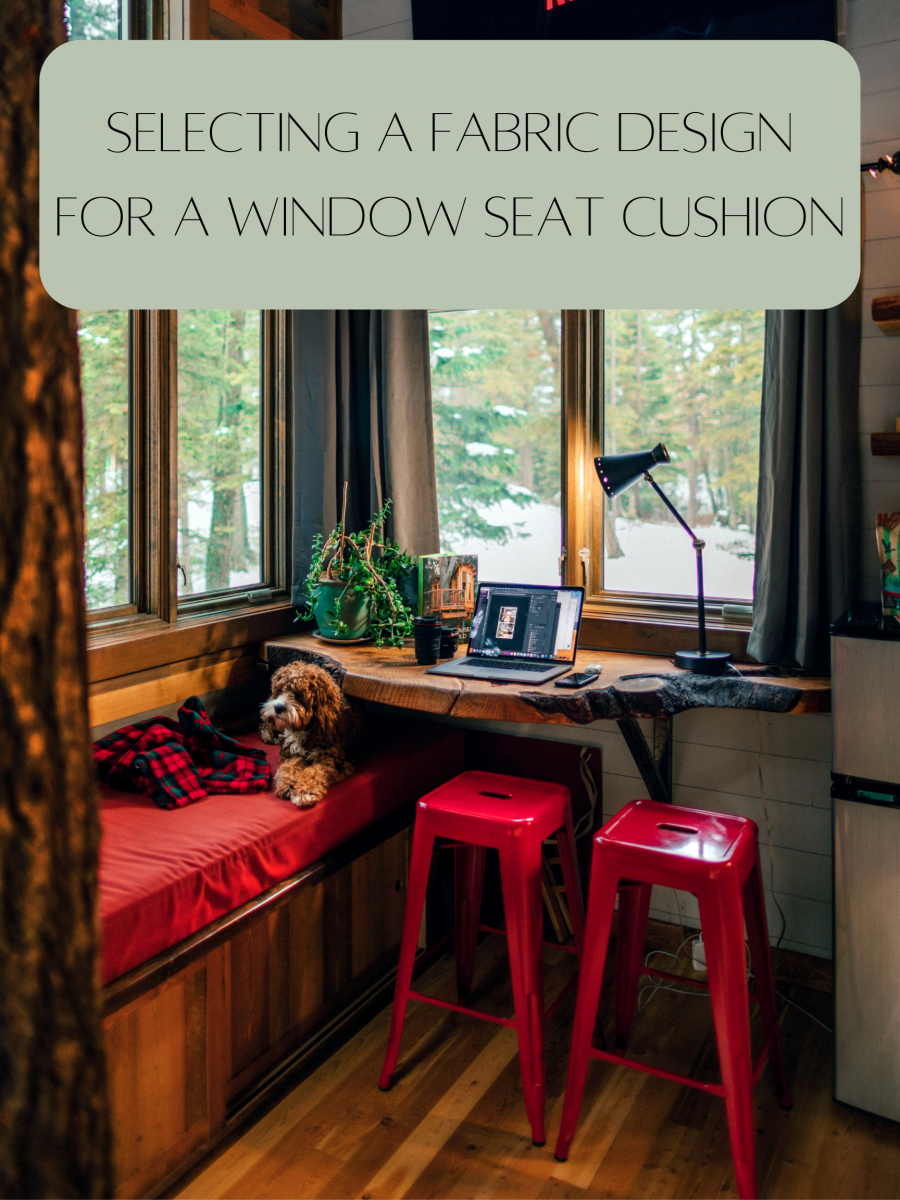 The fabric you select for your window seat will influence the aesthetics of your entire room.
