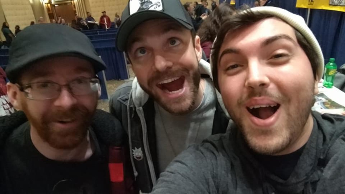In 2017, I met Ross Marquand (of The Walking Dead, Invincible, and the Marvel Cinematic Universe) at Rhode Island Comic Con with my best friend, Ryan