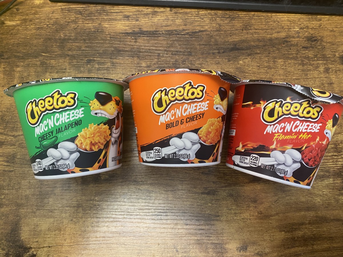 My Review of Every Flavor of Cheetos Mac 'n Cheese