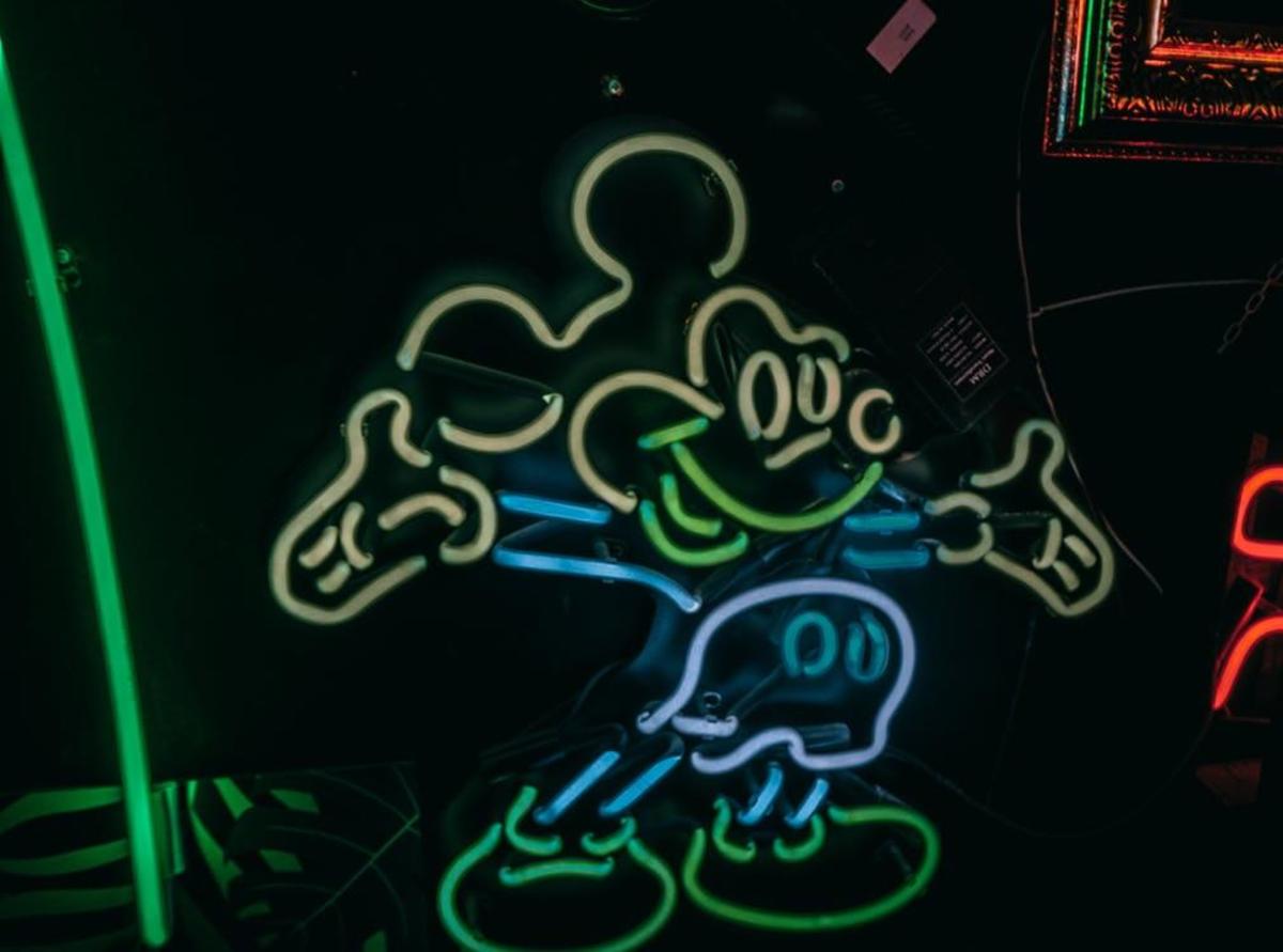 Mickey Mouse Neon