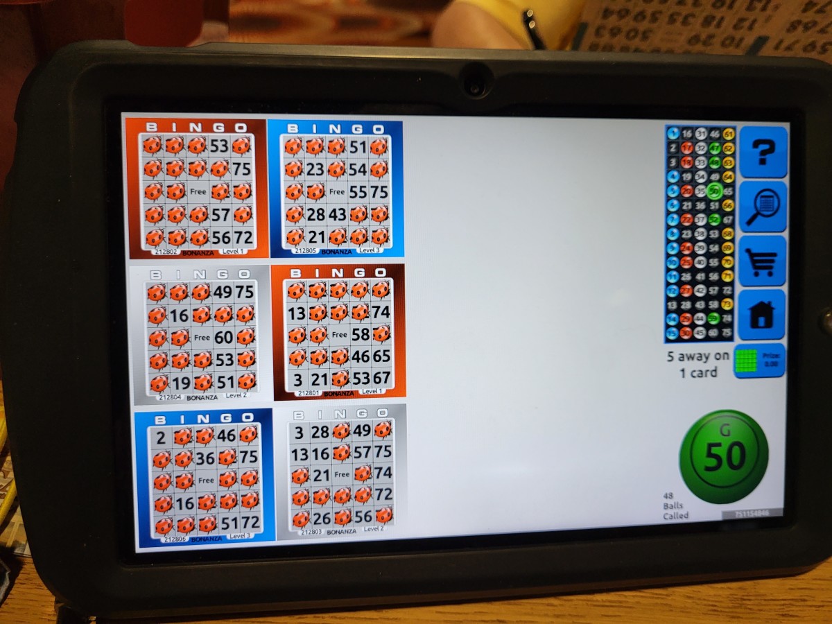 Bingo Personal computer game board