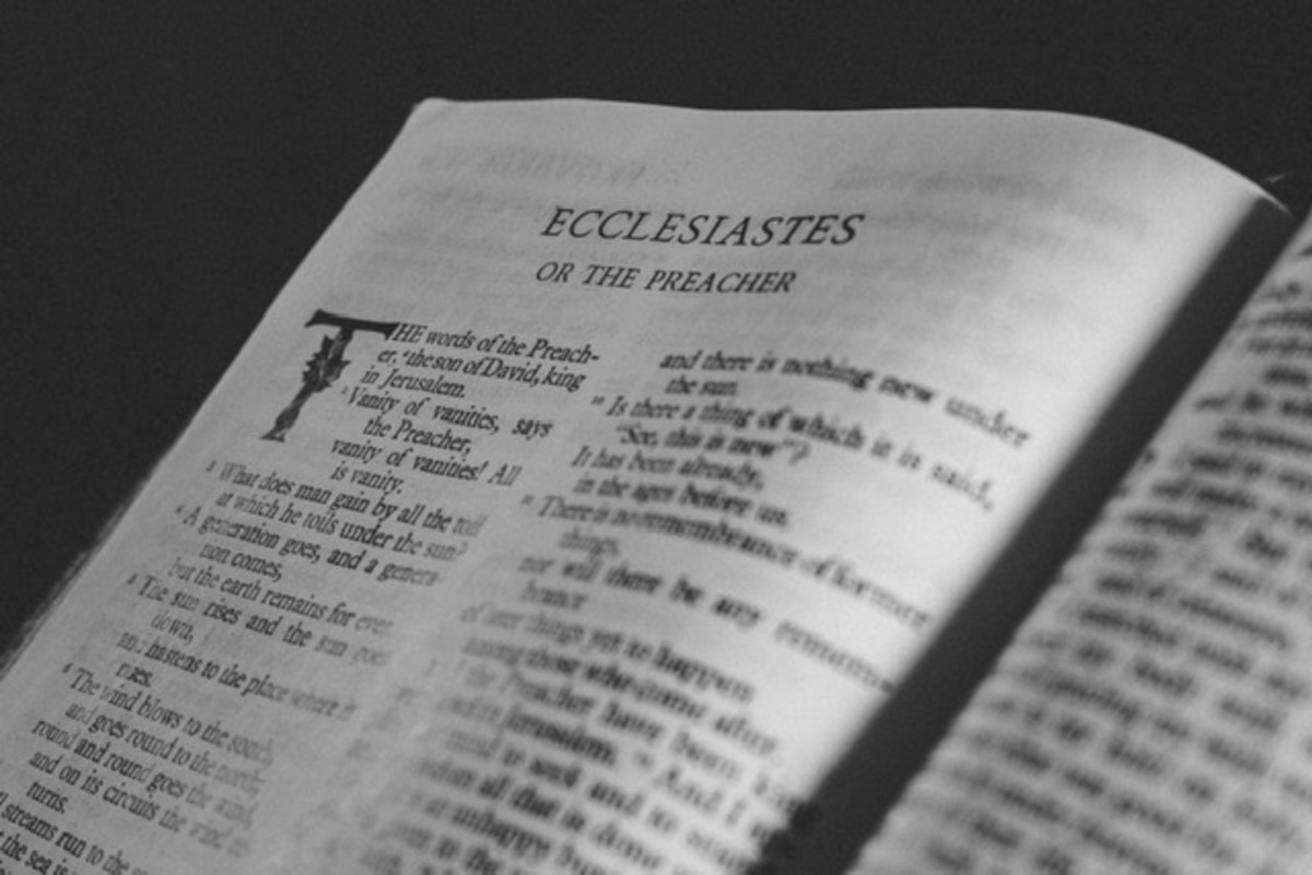 10 Life Lessons to be Learned From the Book of Ecclesiastes