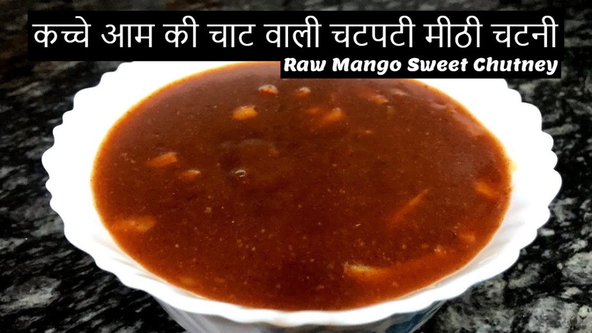 Kacche Aam ki Chatpati Chutney Recipe (Tangy Raw Mango Chutney)
