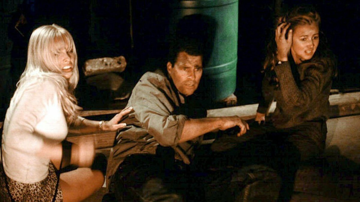 Following an earthquake and multiple aftershocks, Suzy (Jaime Bergman) Dillon (Ted McGinley) and Savanna (Ursula Brooks) try to escape from the collapsed subway tunnel