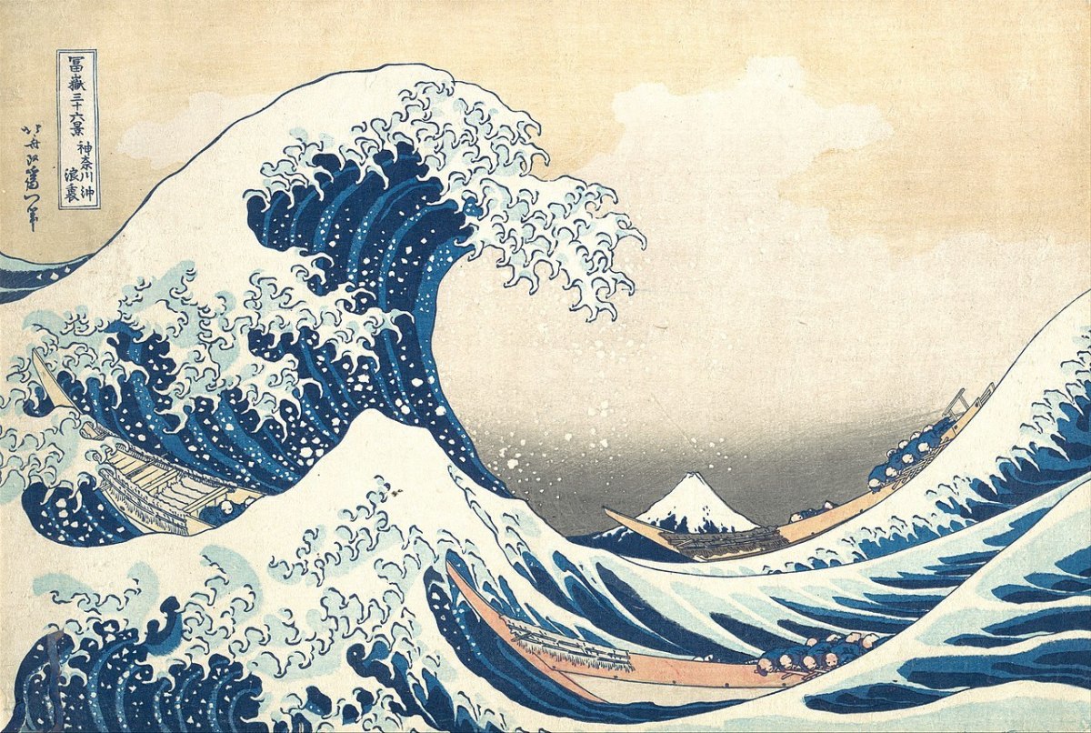 Hokusai's The Great Wave of Kanagawa