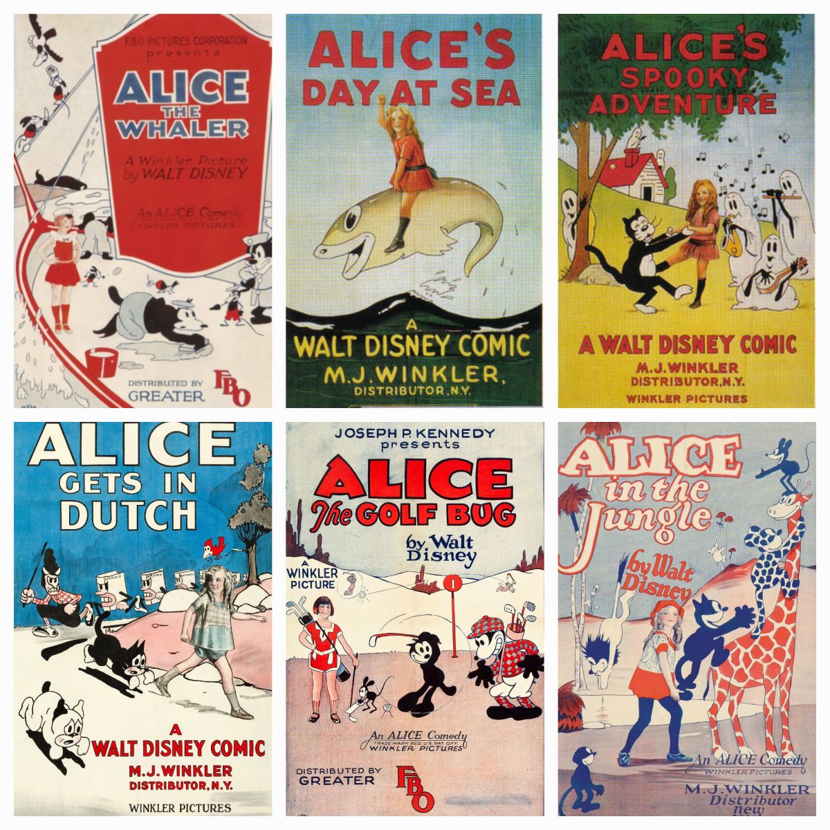 Walt Disney's The Alice Comedies (1923–1927)
