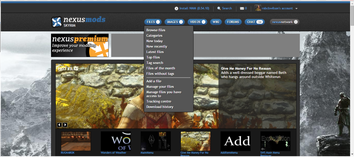 How to Best Use the Nexus Mods Website for Skyrim Mods as Well as