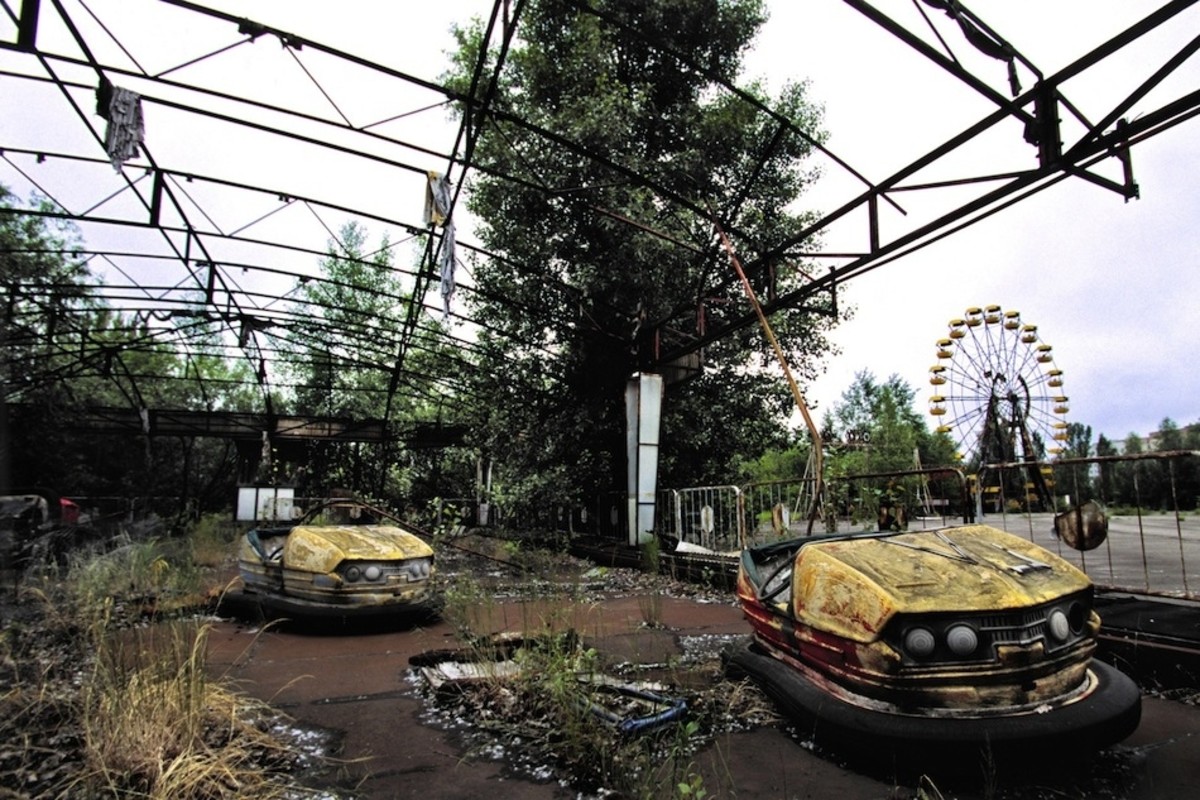 Pripyat amusement park abandoned