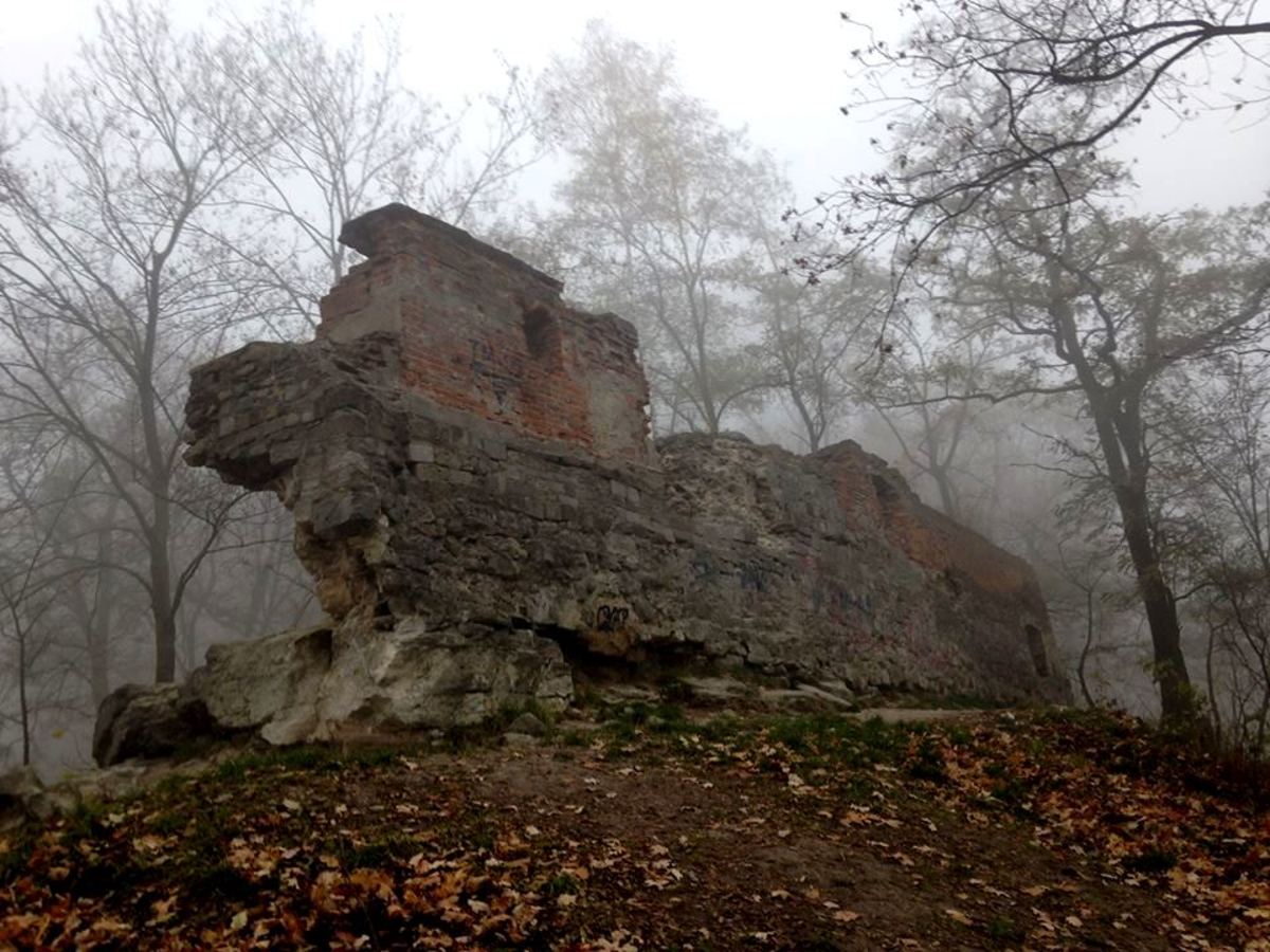 Ruins of high castle