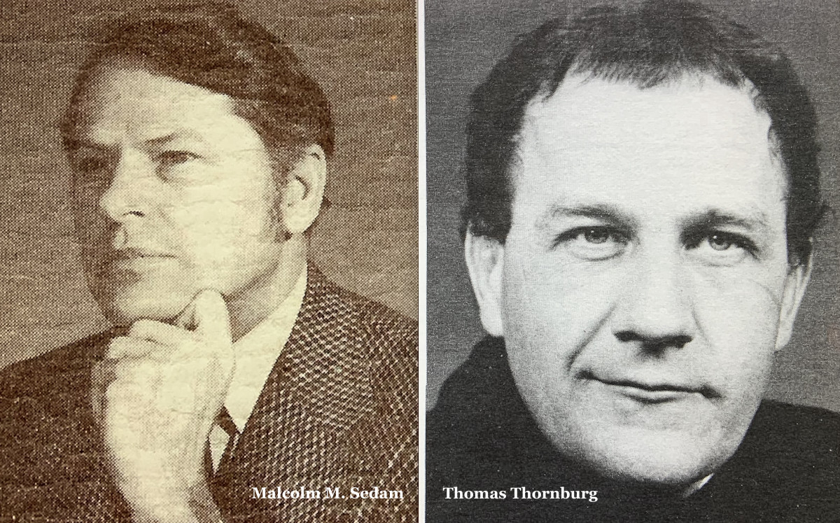 Malcolm M. Sedam - Photo from The Eye of the Beholder / Thomas Thornburg - Photo from Saturday Town