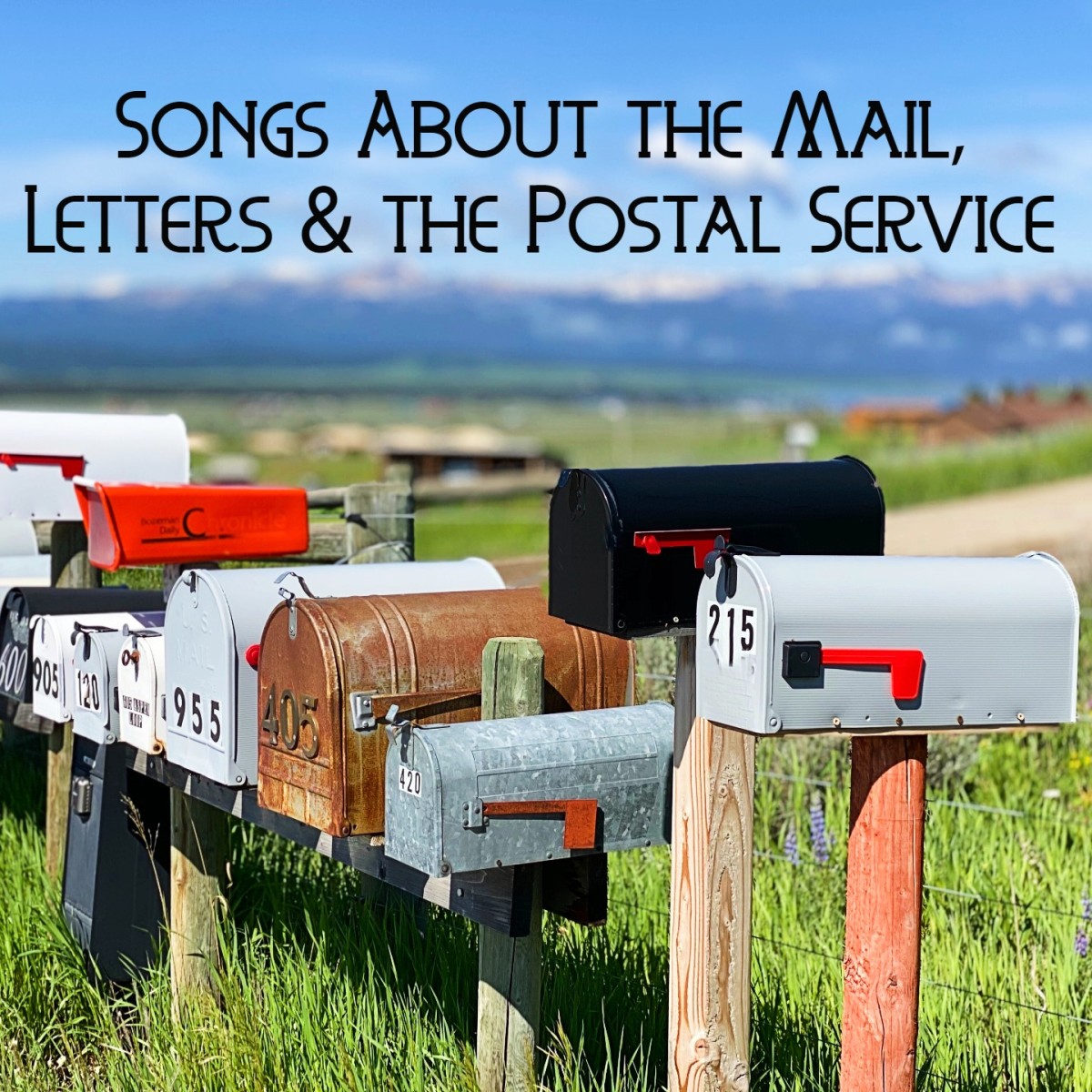 Celebrate writing, sending, and receiving letters and postcards through the postal service with a pop, rock, country, and R&B playlist of songs about snail mail. 
