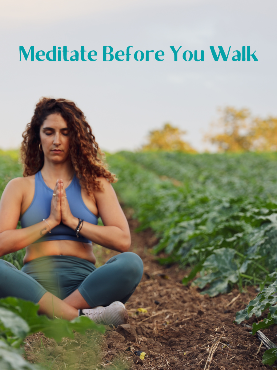If you're feeling negative about walks, try doing meditation before them. Relax and don't psyche yourself out about getting enough steps. You didn't fail if you didn't reach 10,000 steps.