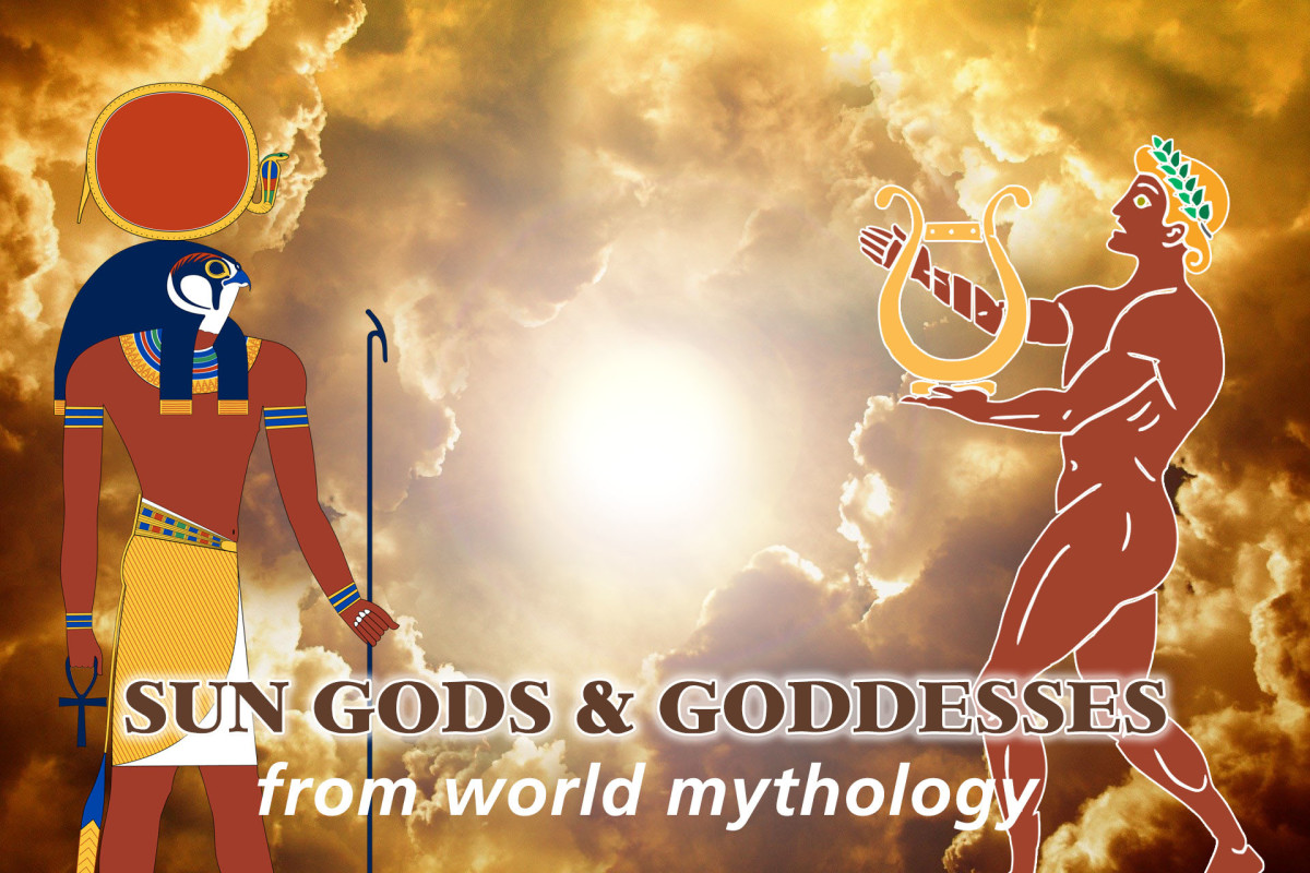 9 culturally significant gods and goddesses of the sun from world mythology.