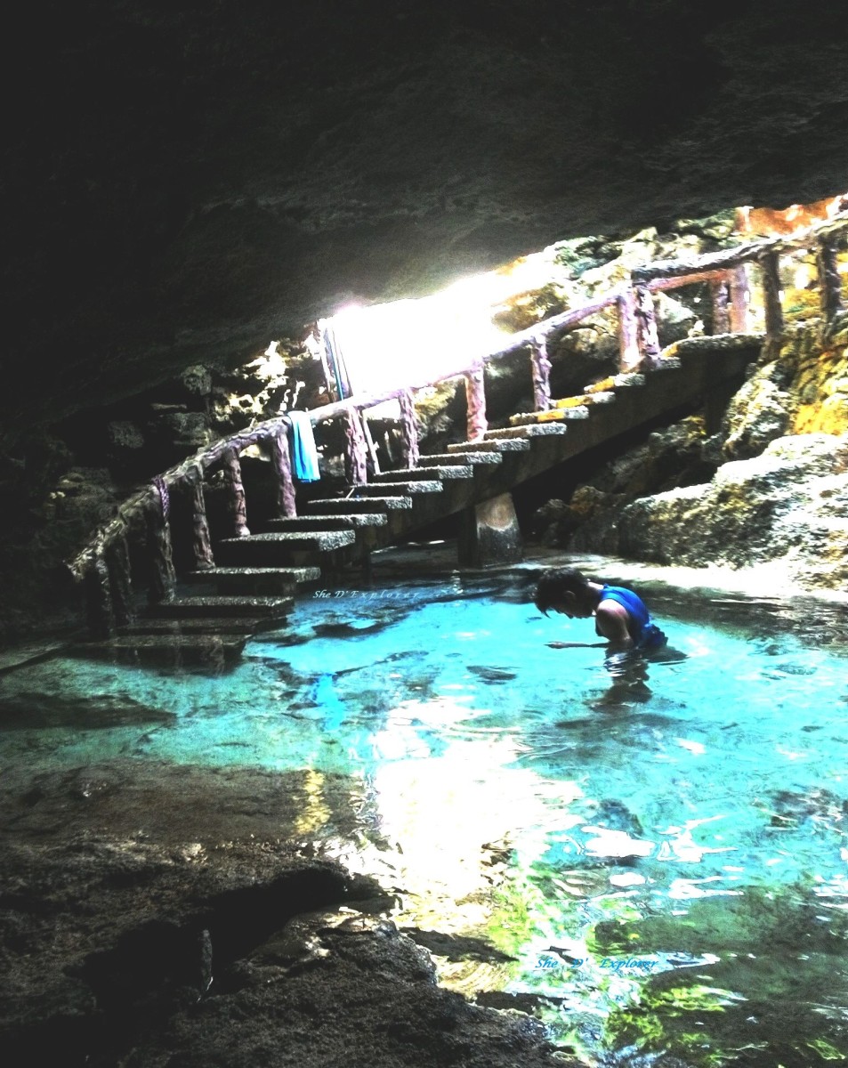 Ogtong Cave is a freshwater cave located in the grounds of the Ogtong Resort. 