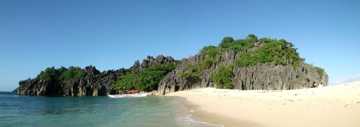 Lahus island, one of the small islands that comprise the municipality of Caramoan