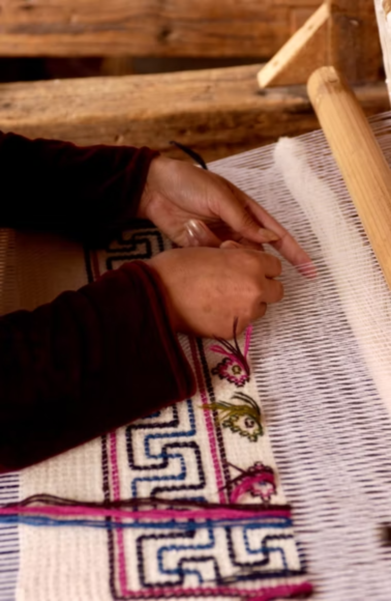  Women’s work consisted of spinning and weaving of cloth