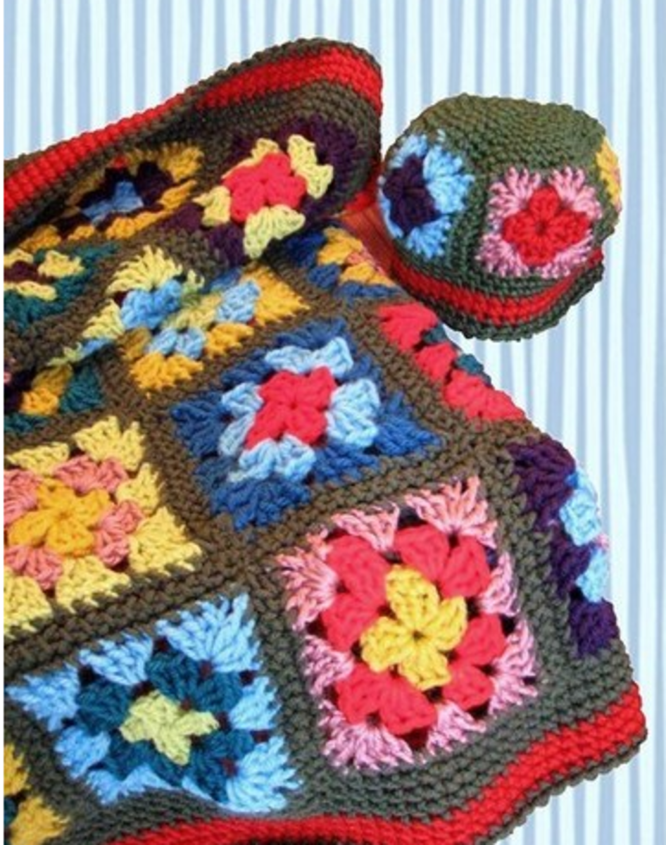 Made with Crochet Granny Squares (Free Patterns)