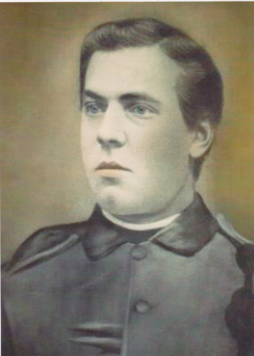 My paternal grandmother's father, Anton Riedelsperger.  Picture taken in Austria around 1870.