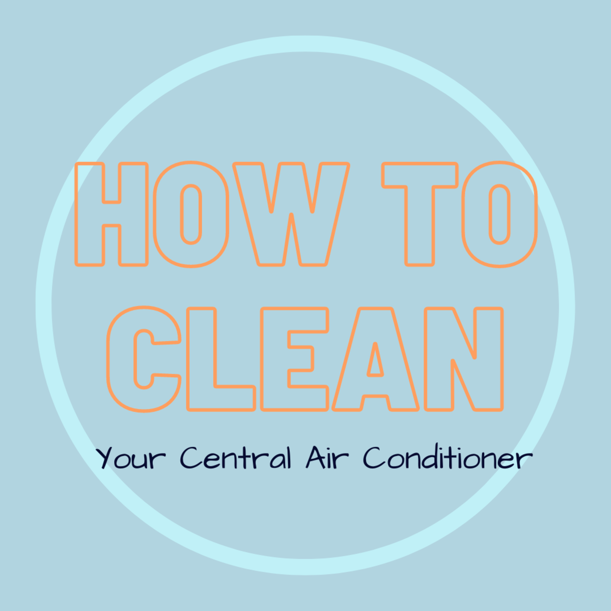 How to Spray Down and Clean Central Air Conditioner Unit Coils