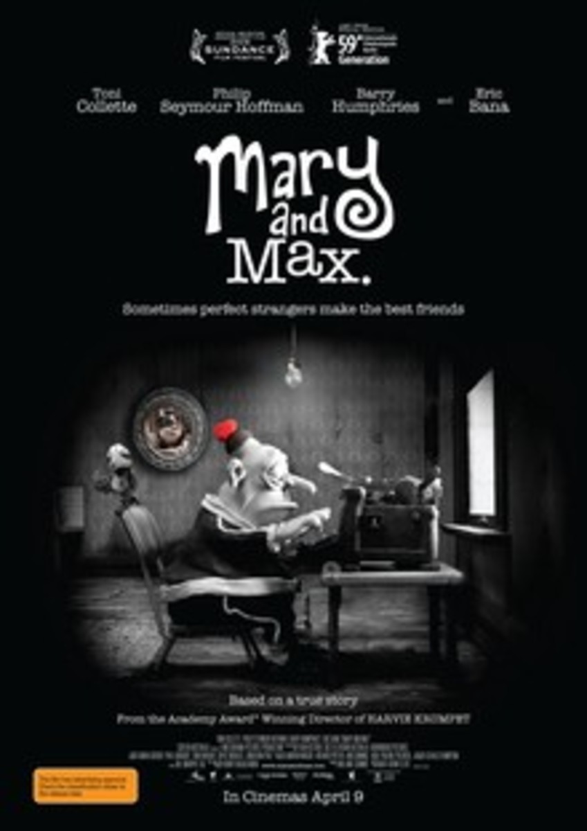 Mary & Max Australian theatrical release poster (2009)