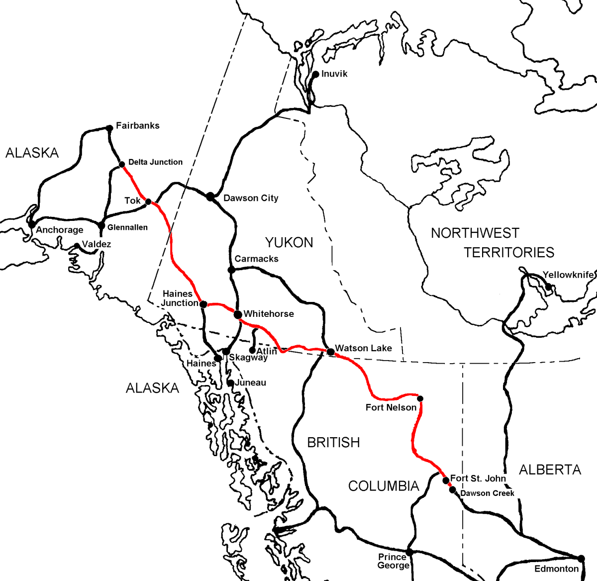 Ten Things to Know About Driving the Alaska Highway