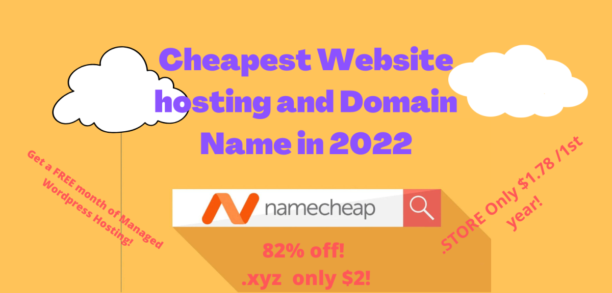 Cheapest Website Hosting and Domain Name 2022