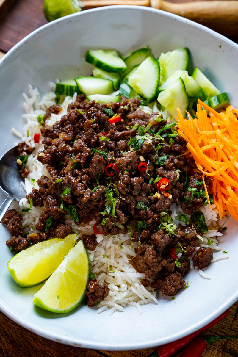 Vietnamese Pork Rice Bowls Recipes for Dinner