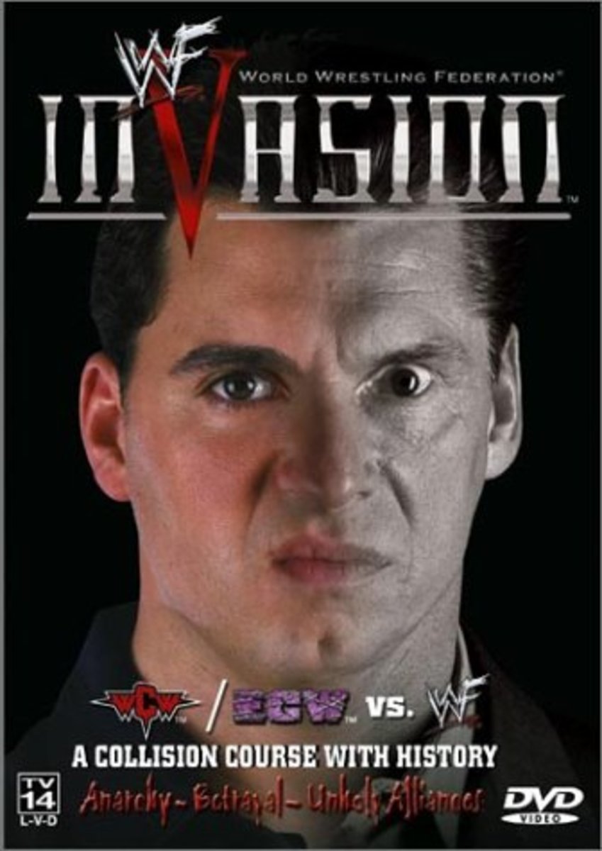 Not the first one to point this out, but that hideous McMahon fusion ended up being of the defining images of the Invasion angle.
