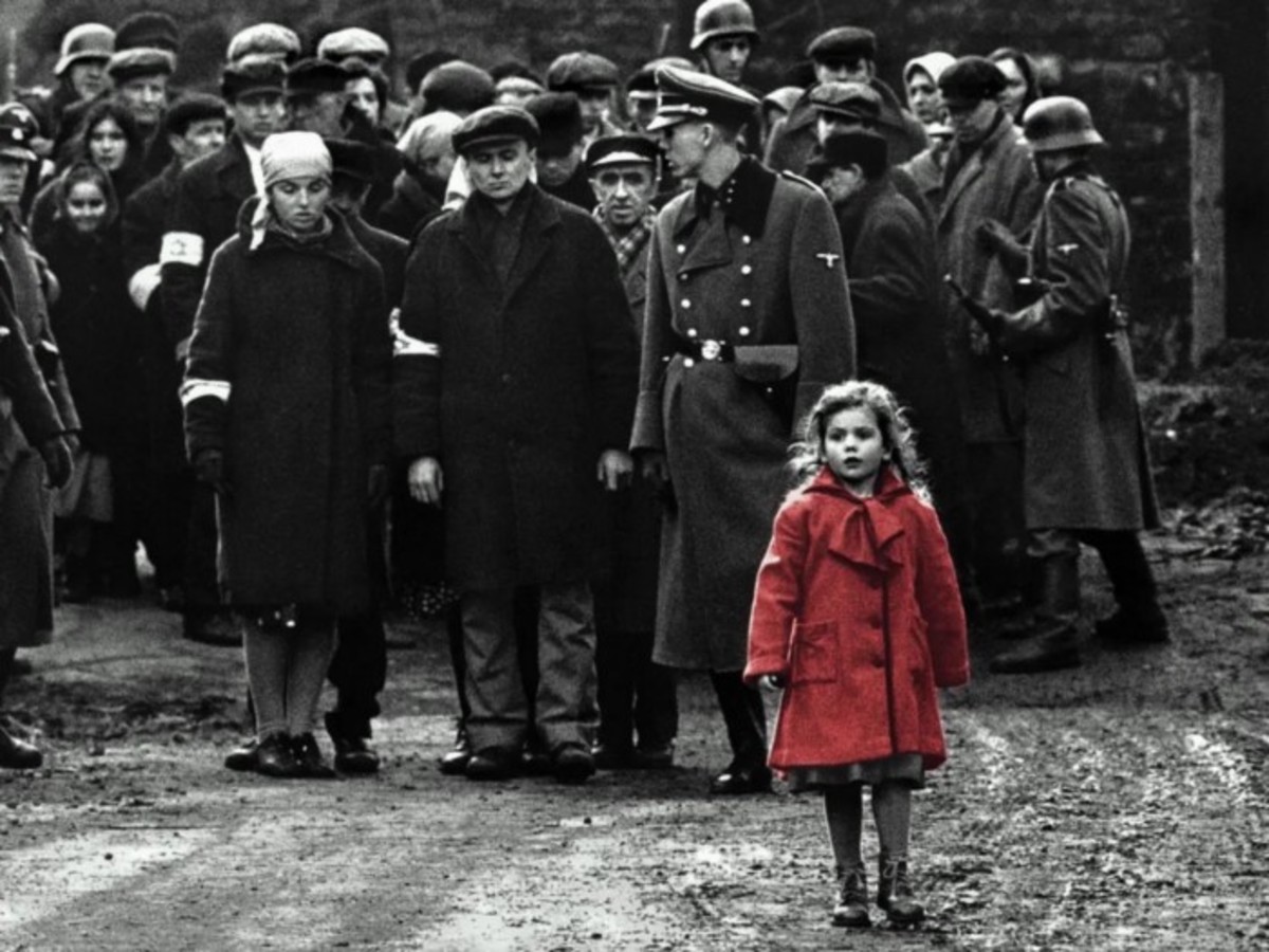 The girl in the red coat. One of the more moving scenes in Schindler’s List.